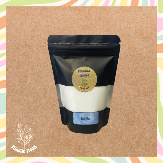 Stardust Candle-white