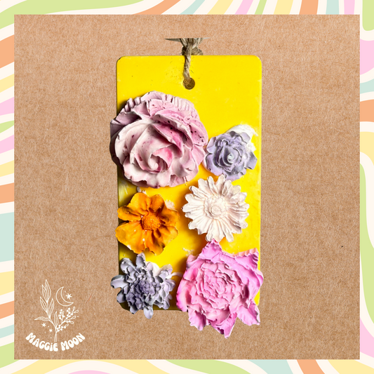 Aroma stone- Flower Plaque