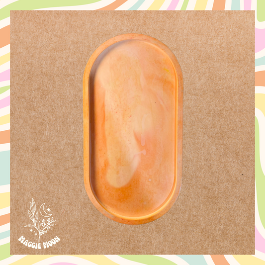 Trinket Tray- Orange