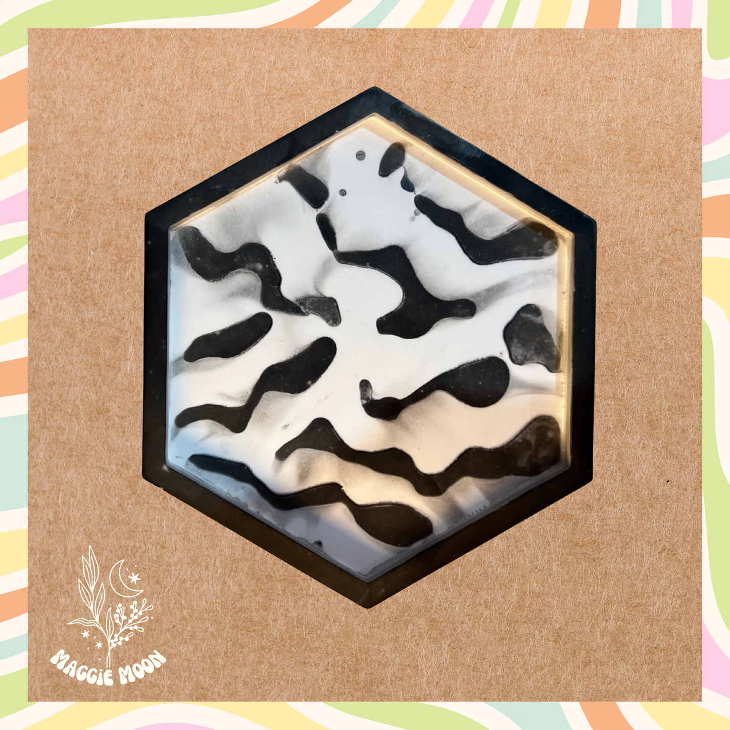 Trinket Hex tray- Dalmatian