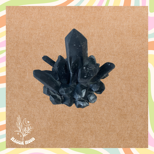 Aroma stone- Black Crystal Cluster