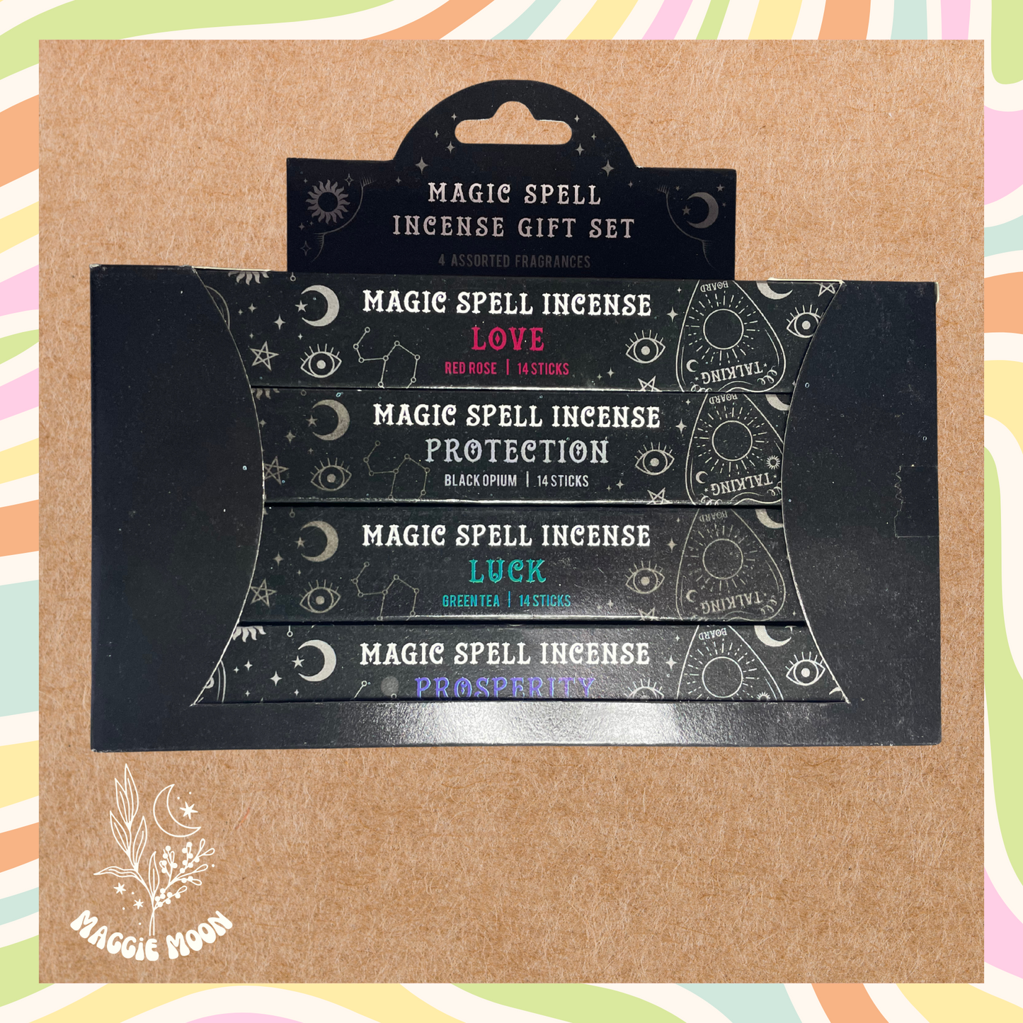 Magic spell Incense 4 Pack