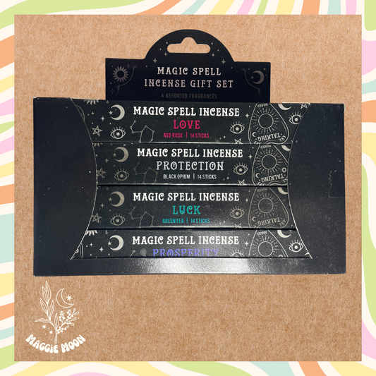 Magic spell Incense 4 Pack