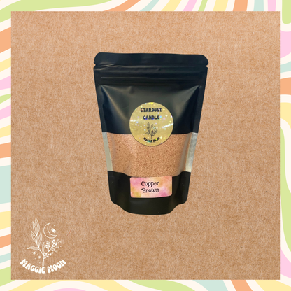 Stardust Candle-Copper Brown
