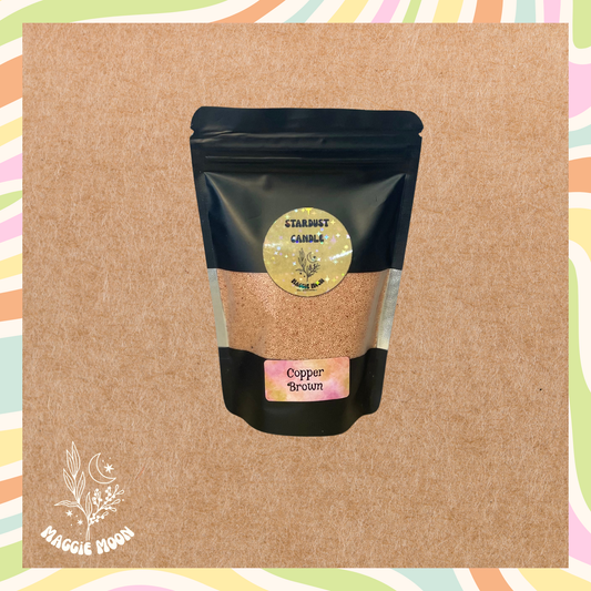 Stardust Candle-Copper Brown