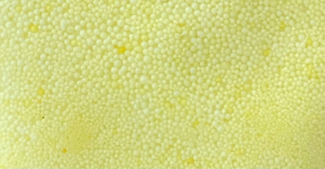 Stardust Candle-Lemon yellow