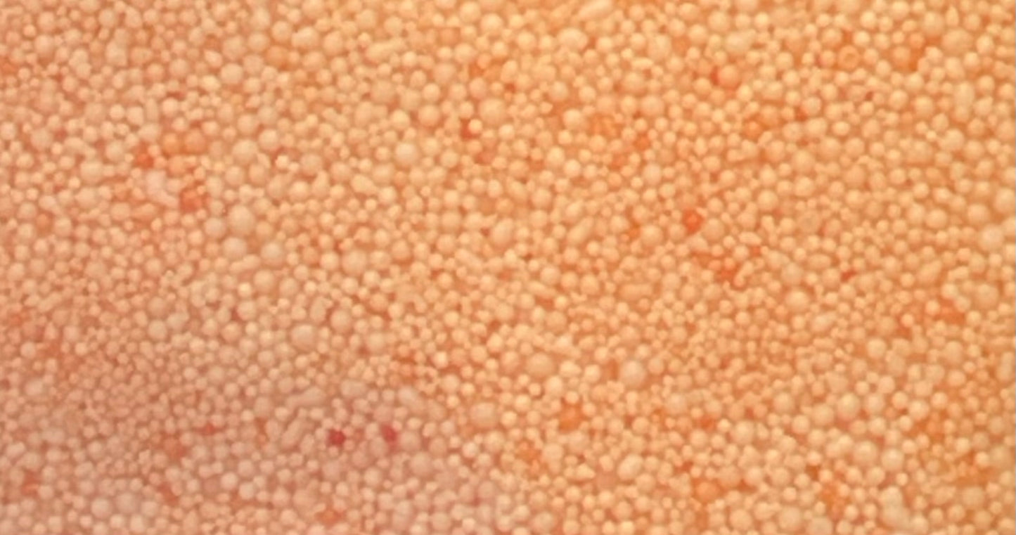 Stardust candle-Sherbet Orange